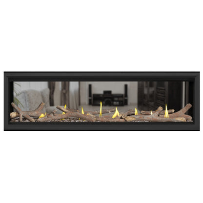 Napoleon Vector 62" See Thru Linear Direct Vent Gas Fireplace | LV62N2