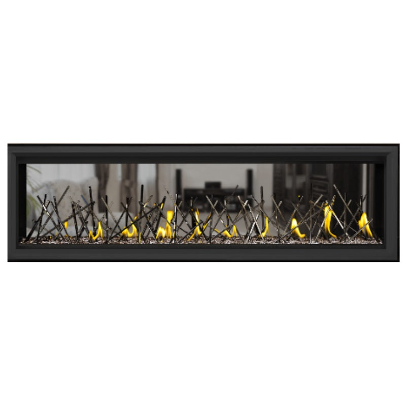 Napoleon Vector 62" See Thru Linear Direct Vent Gas Fireplace | LV62N2