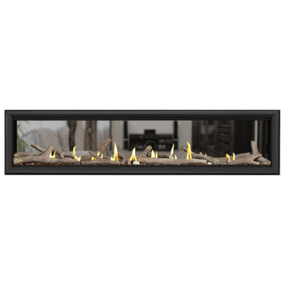 Napoleon Vector 74" See Thru Linear Direct Vent Gas Fireplace | LV74N2