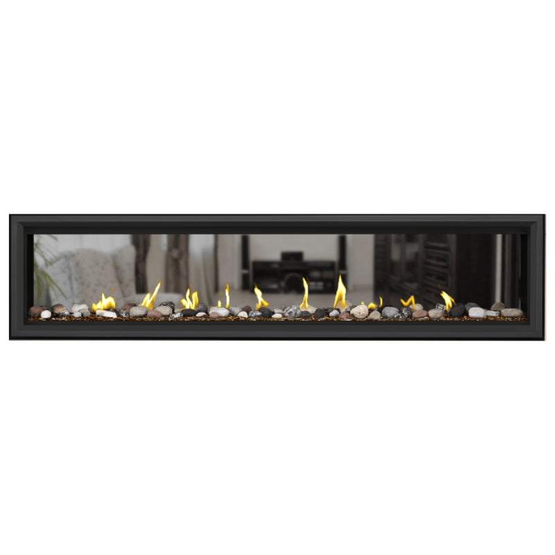 Napoleon Vector 74" See Thru Linear Direct Vent Gas Fireplace | LV74N2