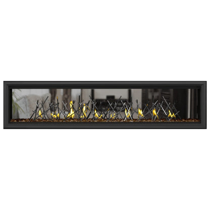 Napoleon Vector 74" See Thru Linear Direct Vent Gas Fireplace | LV74N2