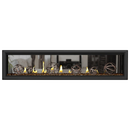 Napoleon Vector 74" See Thru Linear Direct Vent Gas Fireplace | LV74N2