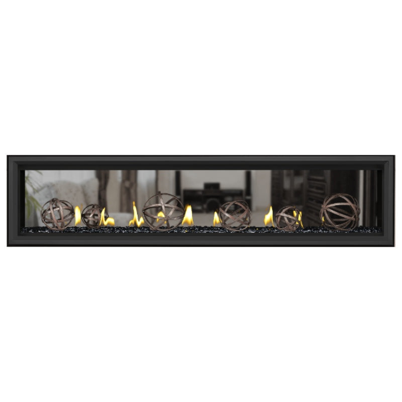 Napoleon Vector 74" See Thru Linear Direct Vent Gas Fireplace | LV74N2