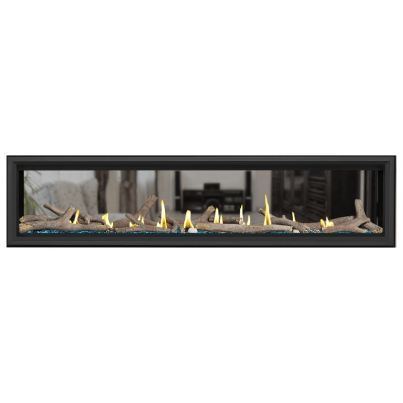 Napoleon Vector 74" See Thru Linear Direct Vent Gas Fireplace | LV74N2