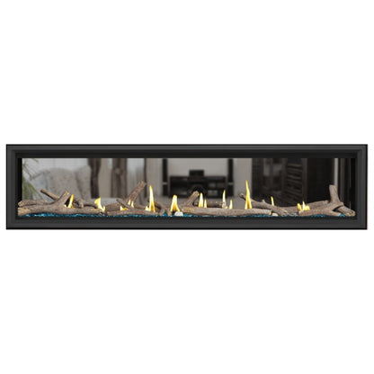 Napoleon Vector 74" See Thru Linear Direct Vent Gas Fireplace | LV74N2