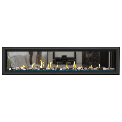 Napoleon Vector 74" See Thru Linear Direct Vent Gas Fireplace | LV74N2