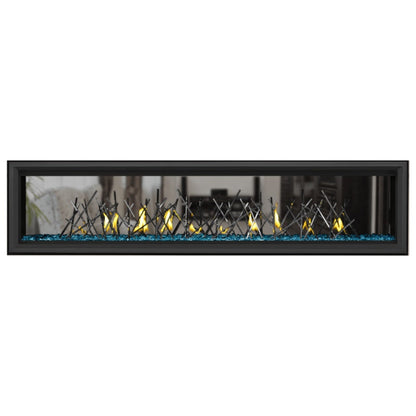 Napoleon Vector 74" See Thru Linear Direct Vent Gas Fireplace | LV74N2