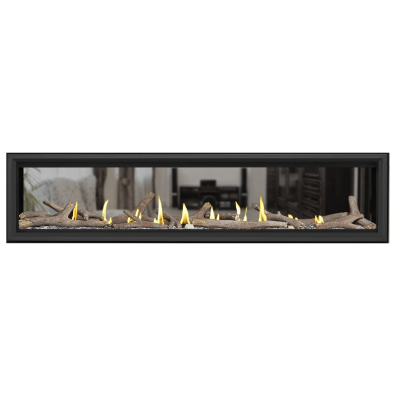 Napoleon Vector 74" See Thru Linear Direct Vent Gas Fireplace | LV74N2