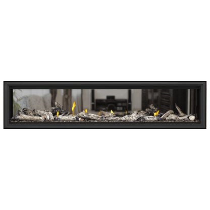Napoleon Vector 74" See Thru Linear Direct Vent Gas Fireplace | LV74N2