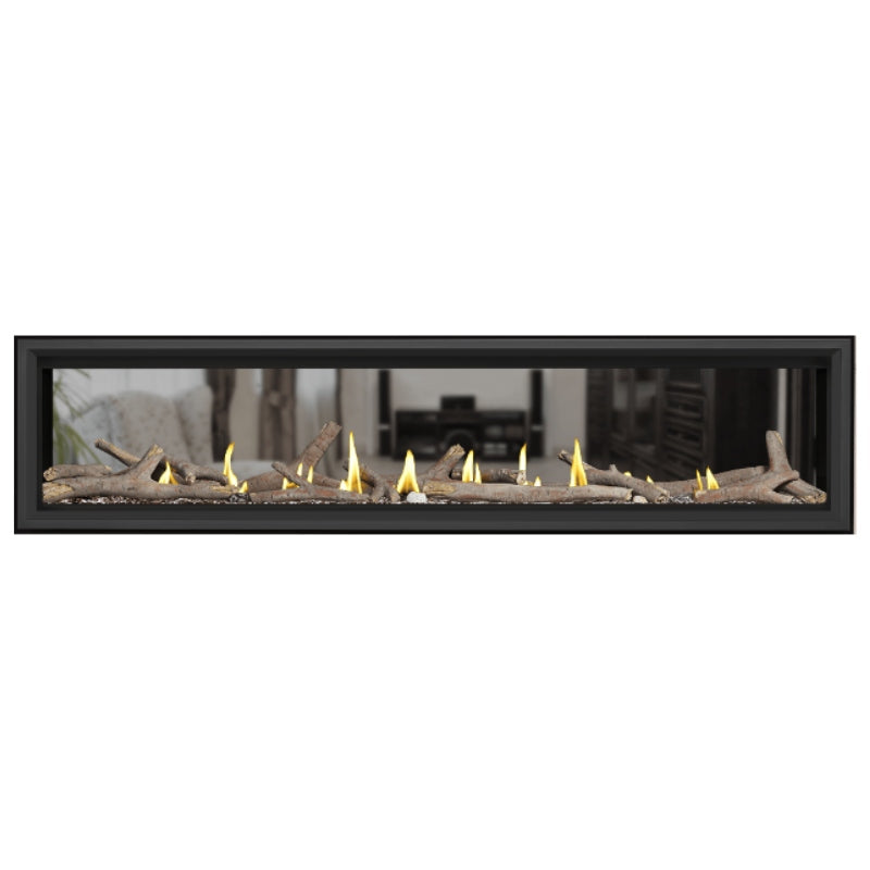 Napoleon Vector 74" See Thru Linear Direct Vent Gas Fireplace | LV74N2