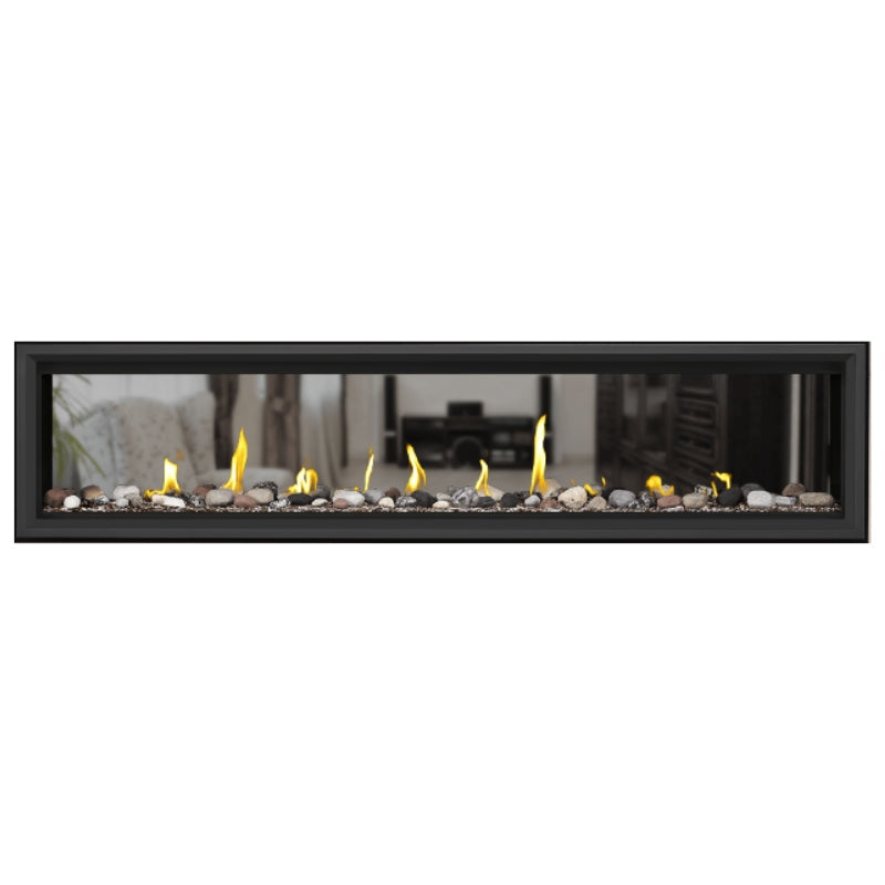 Napoleon Vector 74" See Thru Linear Direct Vent Gas Fireplace | LV74N2