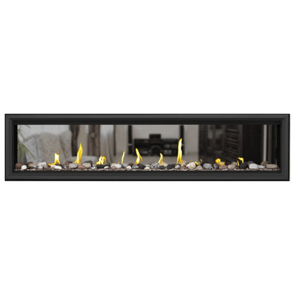 Napoleon Vector 74" See Thru Linear Direct Vent Gas Fireplace | LV74N2