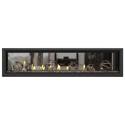 Napoleon Vector 74" See Thru Linear Direct Vent Gas Fireplace | LV74N2