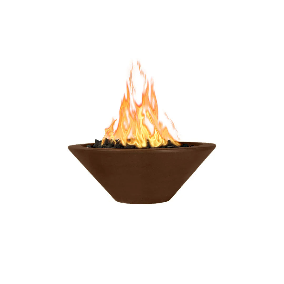 Cazo 31-Inch Round Concrete Fire Bowl