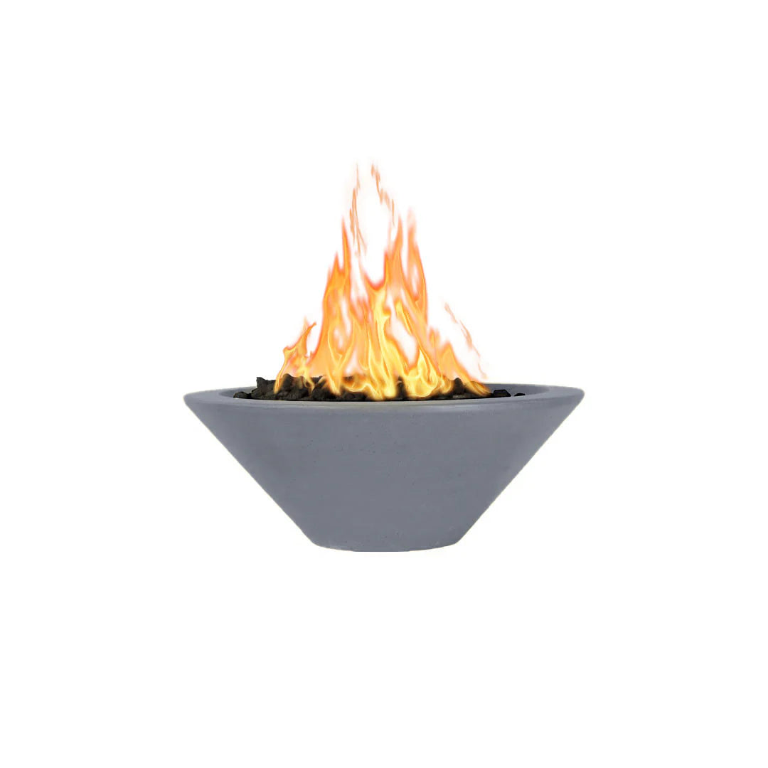 Cazo 24-Inch Round Concrete Fire Bowl