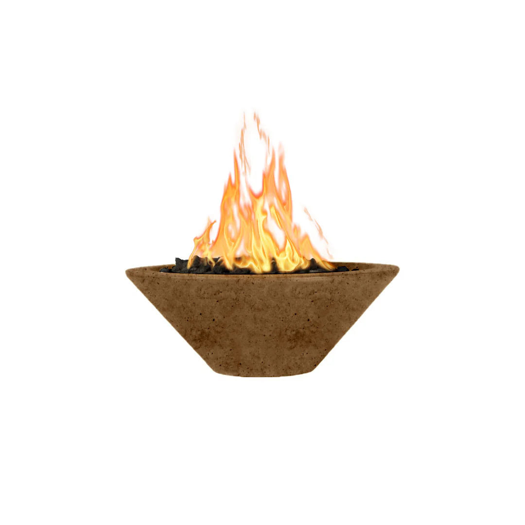 Cazo 24-Inch Round Concrete Fire Bowl