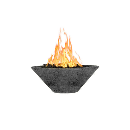 Cazo 24-Inch Round Concrete Fire Bowl