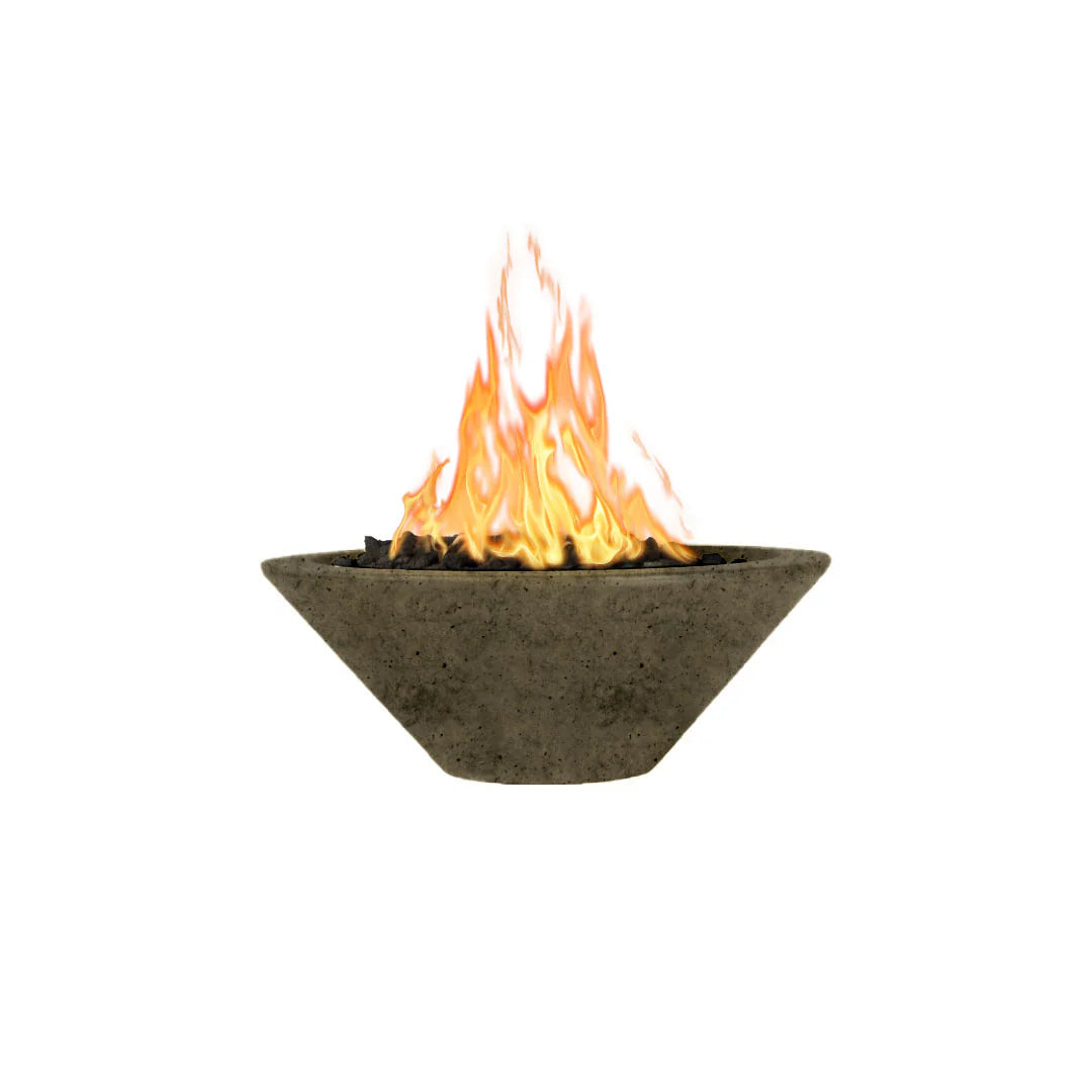 Cazo 24-Inch Round Concrete Fire Bowl