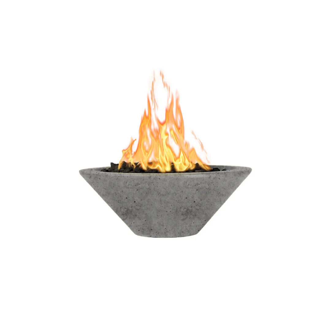 Cazo 24-Inch Round Concrete Fire Bowl