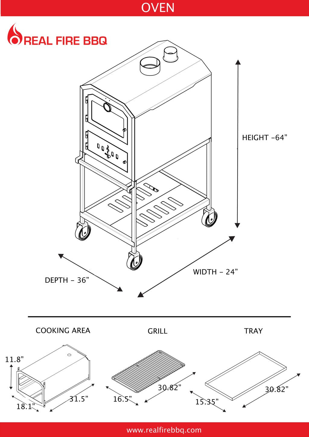 Nuke Outdoor Wood Fired Oven