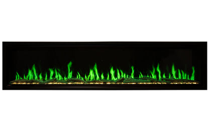 Modern Flames Orion Slim 52" Heliovision Virtual Recessed / Wall Mount Electric Fireplace