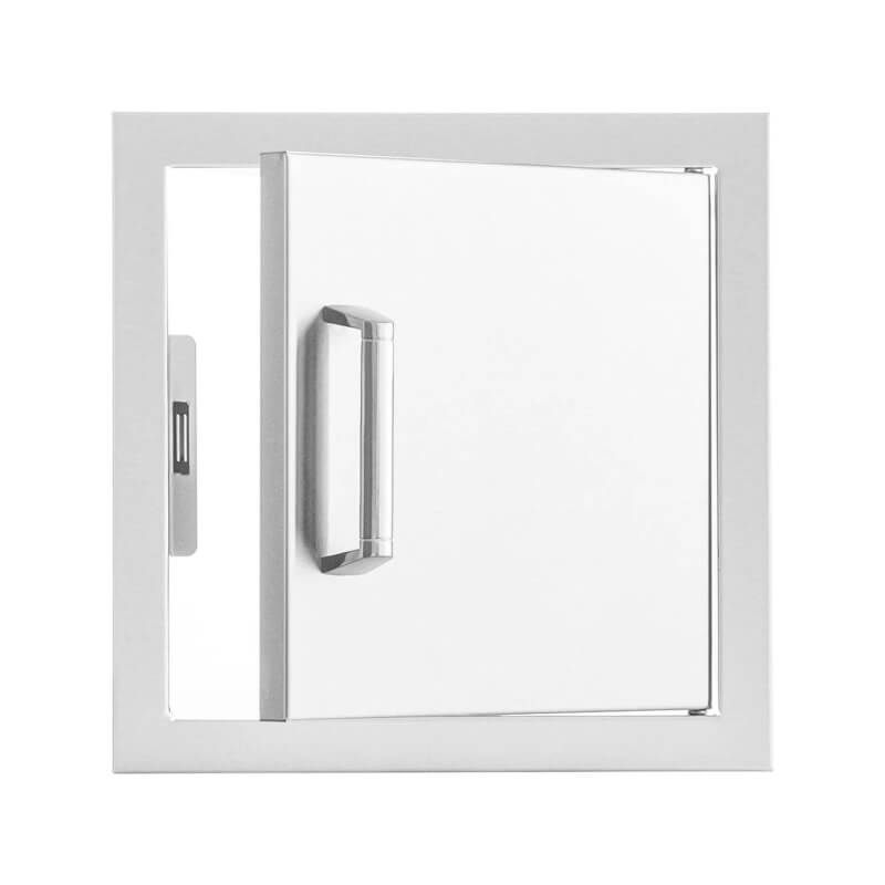 BBQ Generals Elite Series 12-Inch Stainless Steel Single Access Door