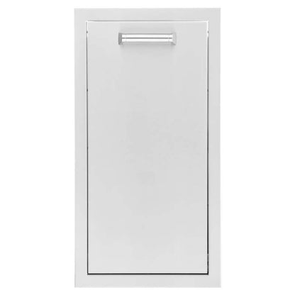 BBQ Generals Elite Series 13-Inch Stainless Steel Narrow Roll-Out Trash Drawer