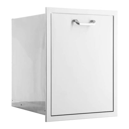 BBQ Generals Elite Series 20-Inch Roll-Out Double Trash/Recycling Drawer - Traditional