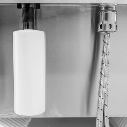 BBQ Generals Elite Series 21-Inch Outdoor Rated Drop-In Bar Sink With Hot/Cold Faucet