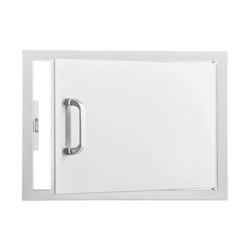 BBQ Generals Elite Series 24-Inch Horizontal Reversible Single Access Door - Traditional
