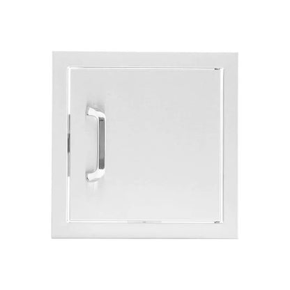 BBQ Generals Elite Series 12-Inch Stainless Steel Single Access Door - Traditional