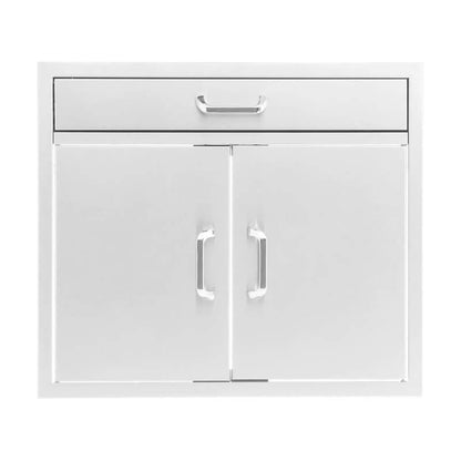 BBQ Generals Elite Series 30-Inch Double Door & Single Drawer Combo - Traditional