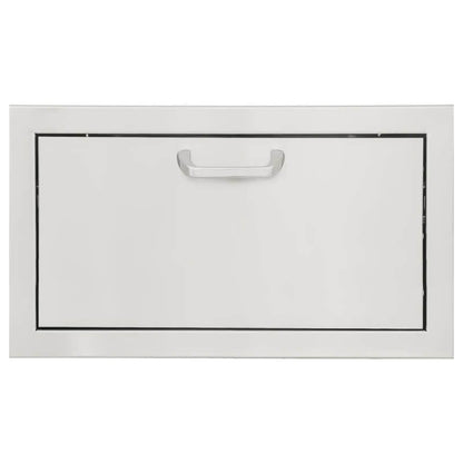 BBQ Generals Elite Series 30 X 15-Inch Stainless Steel Single Access Drawer - Traditional