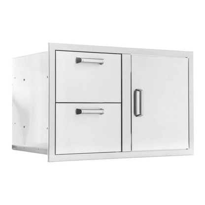BBQ Generals Elite Series 32-Inch Access Door & Double Drawer Combo
