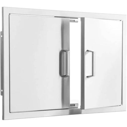 BBQ Generals Elite Series 32-Inch Stainless Steel Double Access Doors