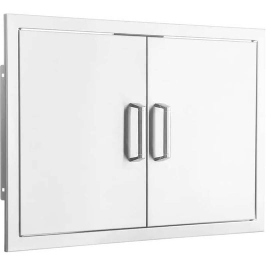 BBQ Generals Elite Series 32-Inch Stainless Steel Double Access Doors