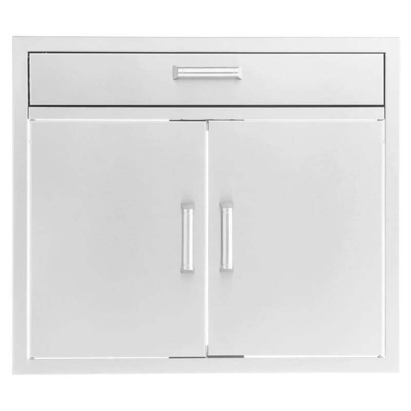 BBQ Generals Elite Series 30-Inch Double Door & Single Drawer Combo