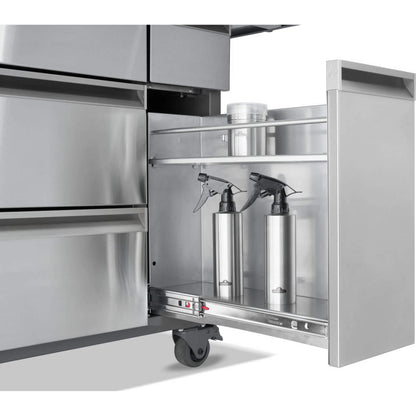 Napoleon Prestige PRO 665 Elite 5 Burner Freestanding Gas Grill