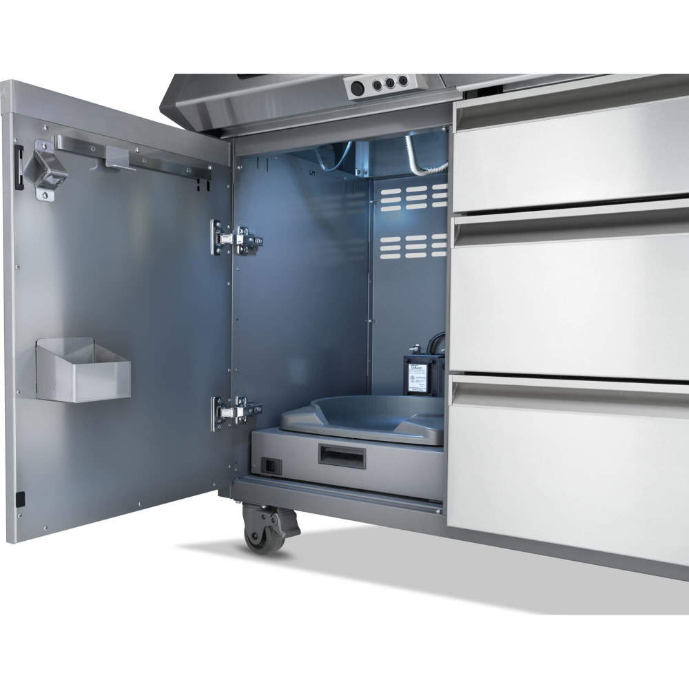 Napoleon Prestige PRO 665 Elite 5 Burner Freestanding Gas Grill