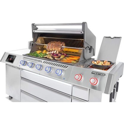 Napoleon Prestige PRO 665 Elite 5 Burner Freestanding Gas Grill