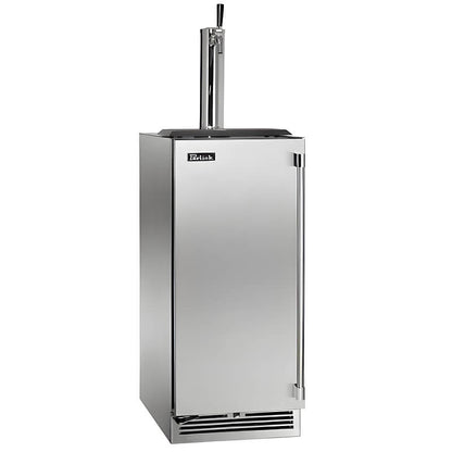 Perlick 15-Inch Signature Series Stainless Steel Outdoor Beverage Dispenser - HP15TO-4-1