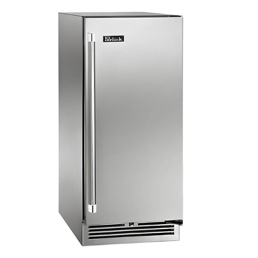 Perlick 15-Inch Signature Series Stainless Steel Outdoor Refrigerator - HP15RO-4-1