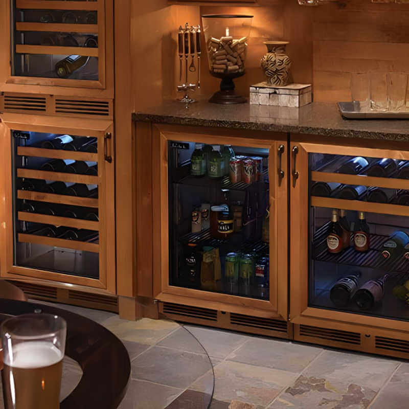 Perlick 15-Inch Wood Wine Shelf Fronts - 67115-15