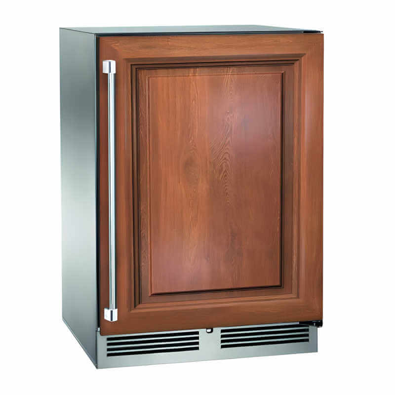 Perlick 24-Inch Signature Series Panel Ready Dual Zone Outdoor Refrigerator/Wine Reserve w/ Lock - HP24CO-4-2