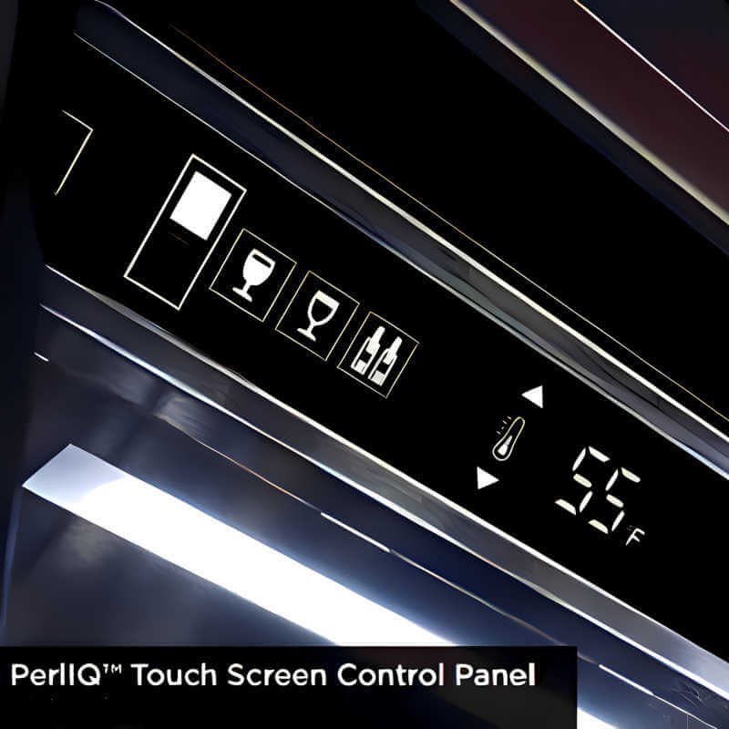 Perlick 24-Inch Signature Series Panel Ready Dual Zone Outdoor Refrigerator/Wine Reserve w/ Lock - HP24CO-4-2