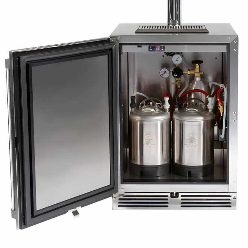 Perlick 24-Inch Signature Series Panel Ready Single Tap Outdoor Beverage Dispenser - HP24TO-4-2