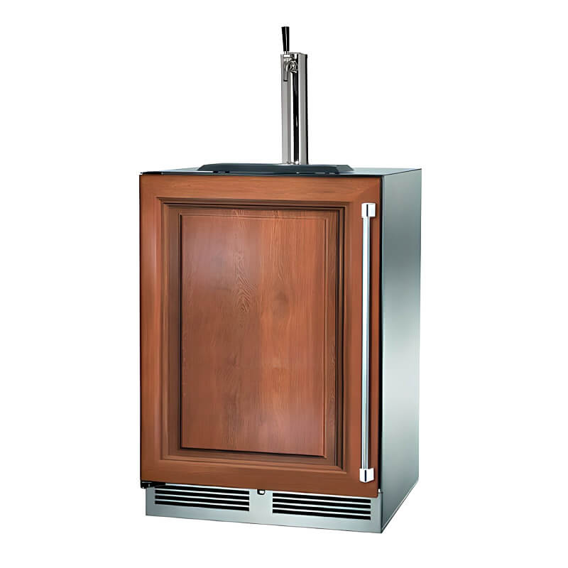 Perlick 24-Inch Signature Series Panel Ready Single Tap Outdoor Beverage Dispenser - HP24TO-4-2