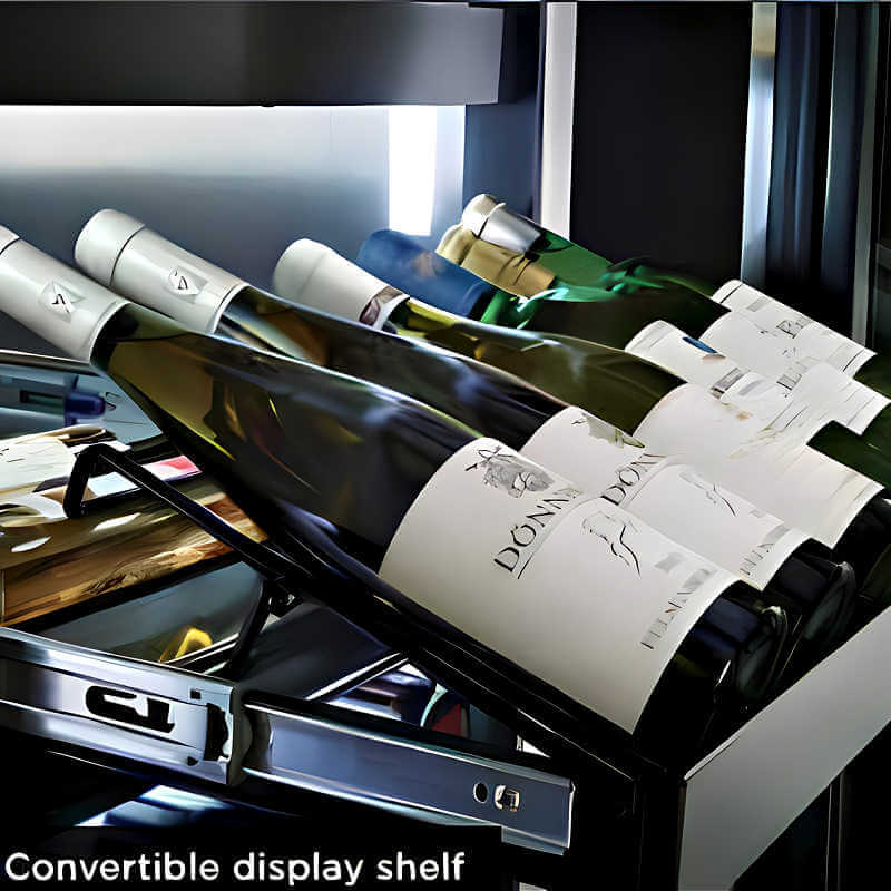 Perlick 15-Inch Signature Series Stainless Steel Outdoor Wine Reserve with Lock - HP15WO-4-1