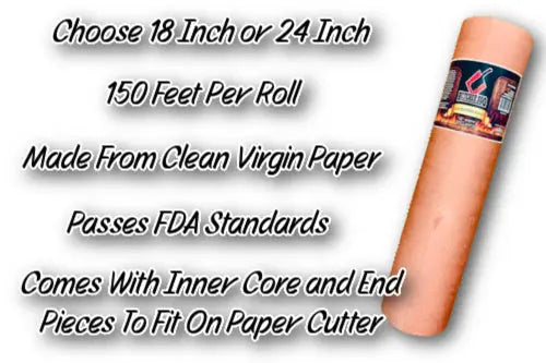 BBQ Butcher Pink Butcher Paper 24 inch