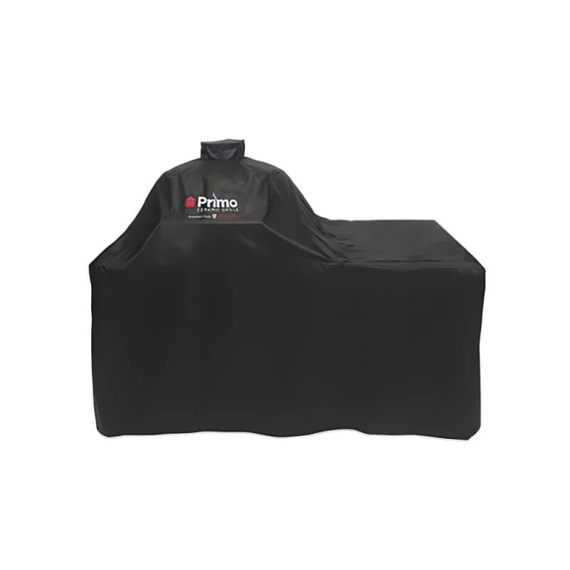 Primo Grill Cover for XL 400 with Cypress Countertop Table